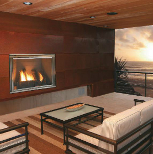 Alfresco fireplaces